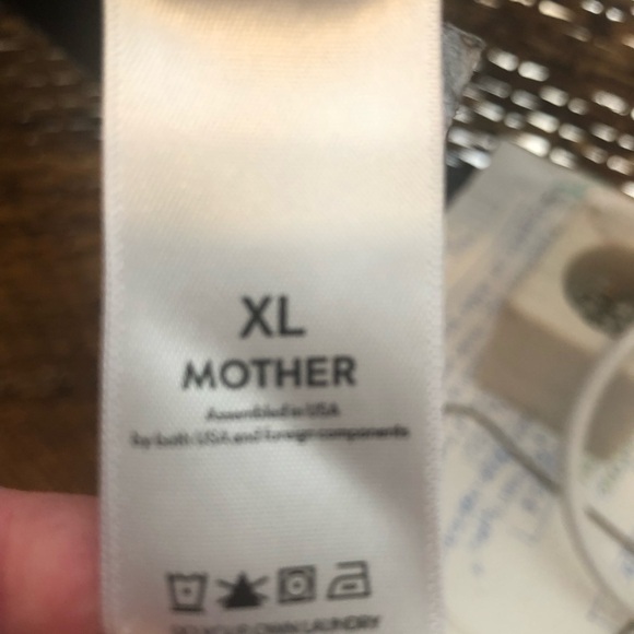 🤩🤘 *MOTHER* THE ROWDY TEE  “SHUT UP AND DANCE” BLK/WHITE XL! ❤️ - Picture 7 of 7